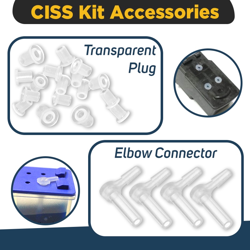 CISS Kit Accessories for Canon and HP Tank (100 pcs per pack) | Shopee ...