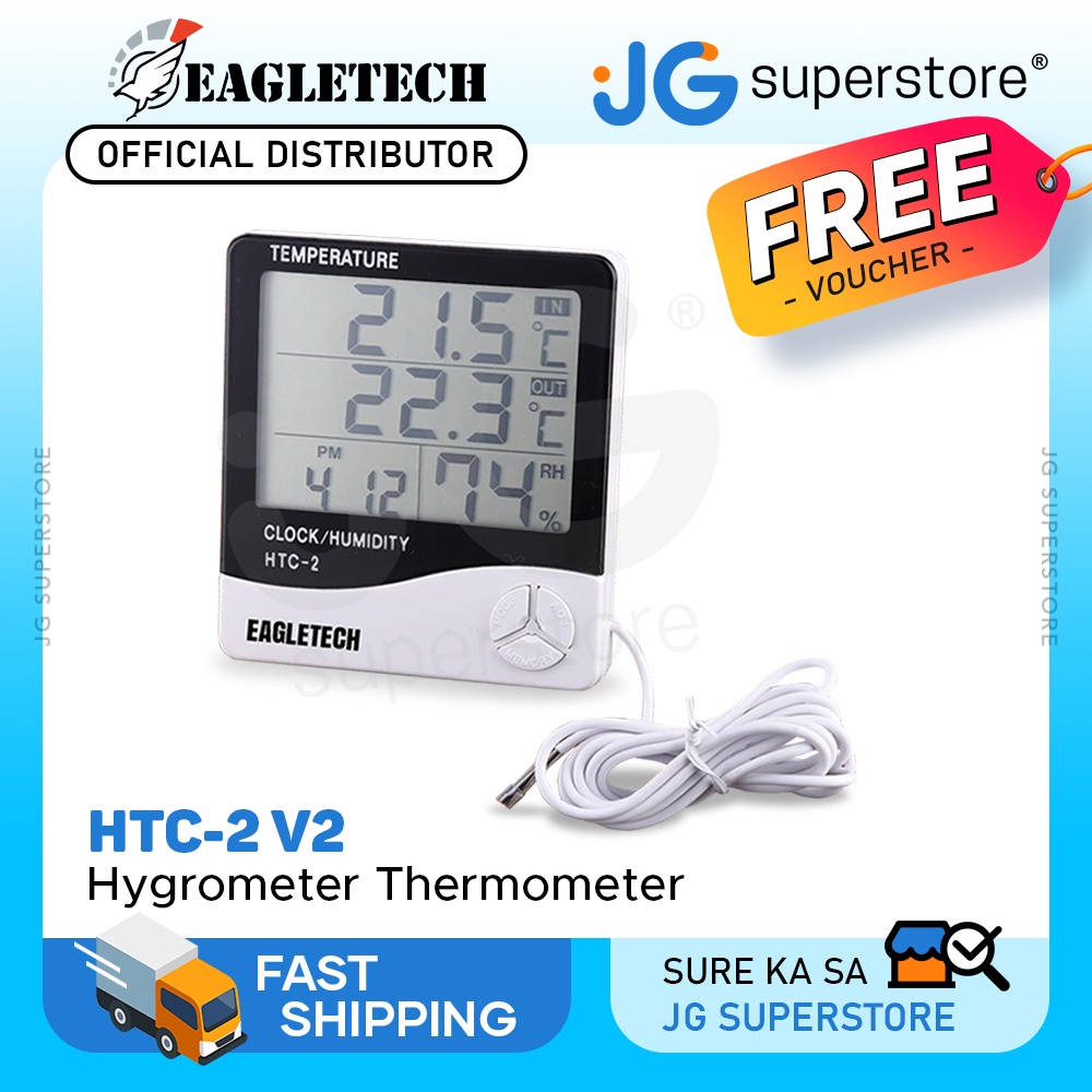 Eagletech Hygrometer HTC2 Thermometer Probe JG Superstore Shopee