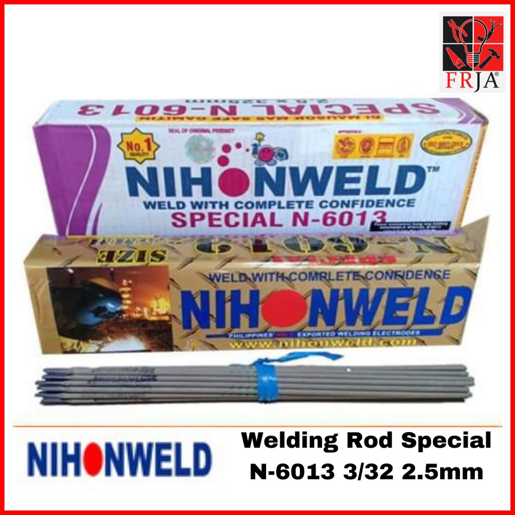 N6013 NIHONWELD SPECIAL WELDING ROD 2.5 mm (3/32) (SOLD PER 10 KILOS