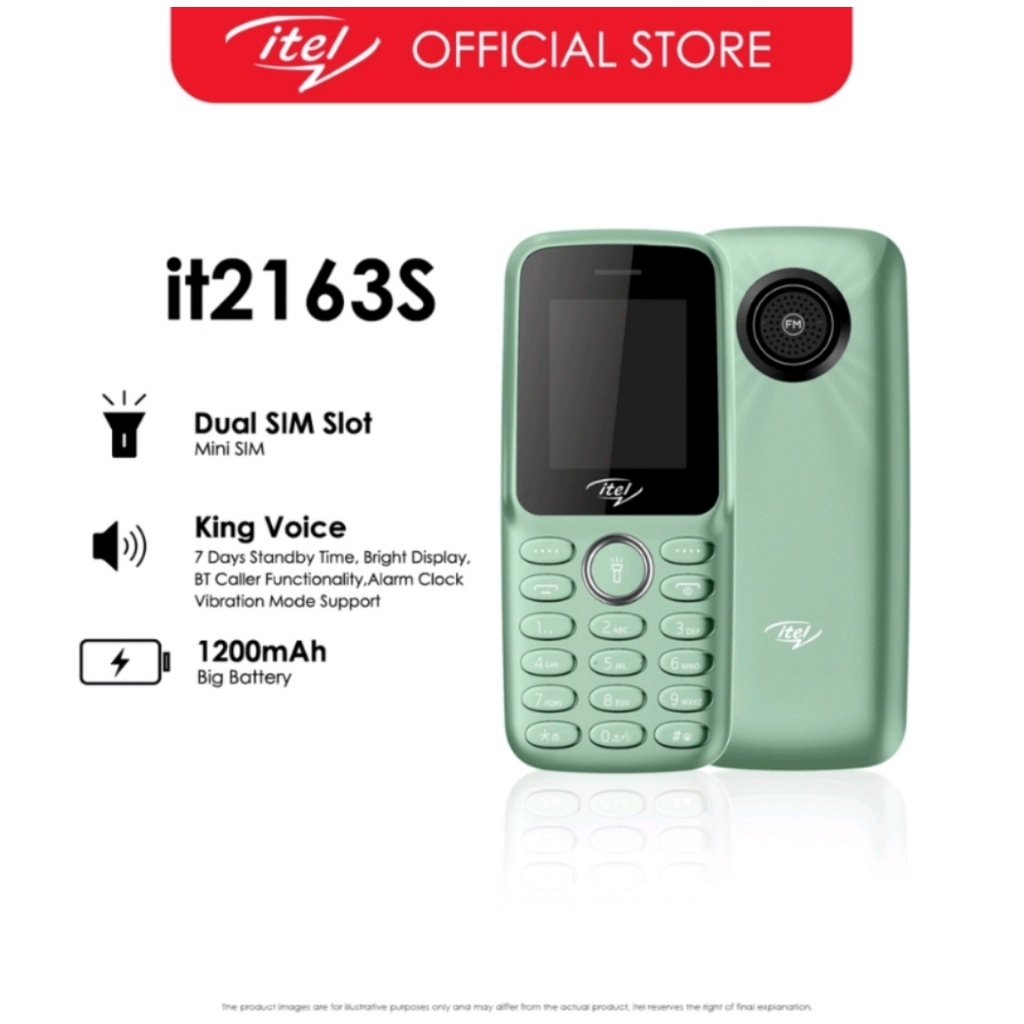 ITEL it2163s Basic Phone Wireless | Shopee Philippines