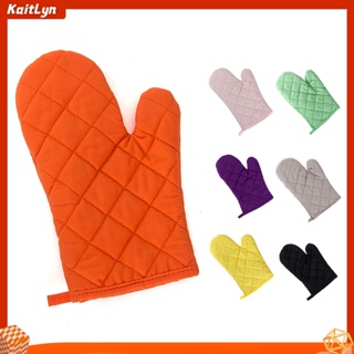 1 Pair Kitchen Craft Heat Resistant Cotton Oven Glove Pot Holder Baking  Cooking Mitts Purple