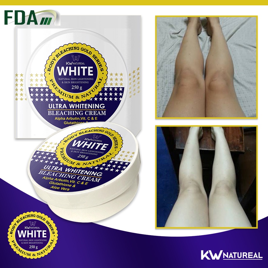 ORIGINAL WHITE ULRA WHITENING BLEACHING CREAM W/ GLUTHATHIONE, ALPHA