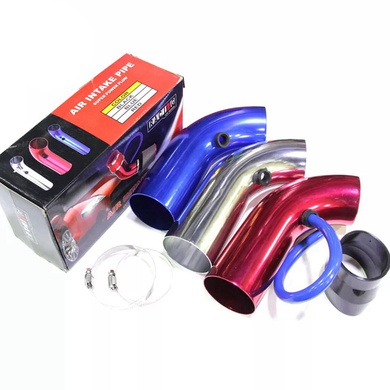 Universal 76mm Aluminum Air Intake Pipe For Cold Air Inlet 3inch Duct