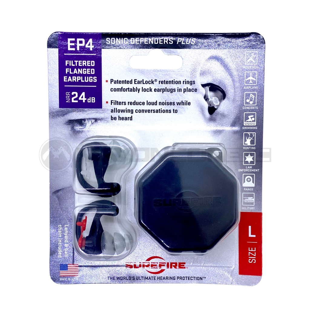 ♚SUREFIRE EP4 SONIC DEFENDERS® PLUS | Shopee Philippines