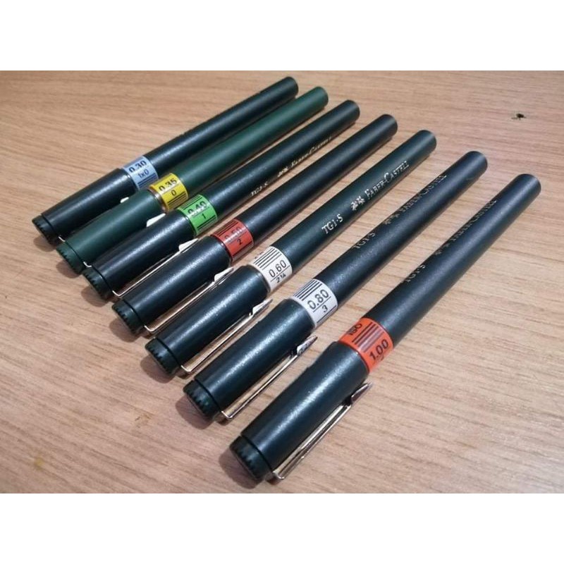 ☸FaberCastell Technical Drawing Pen (sold per piece) Shopee Philippines