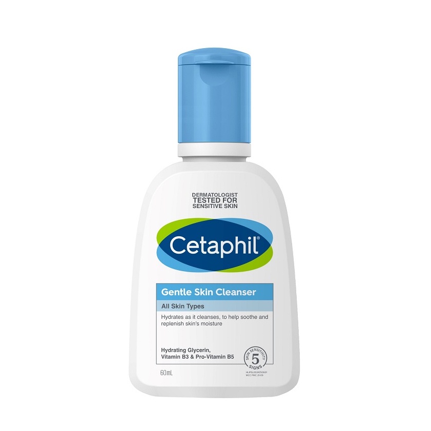 ♕Cetaphil Liquid Gentle Skin Cleanser Dry Sensitive Skin 60ml Shopee