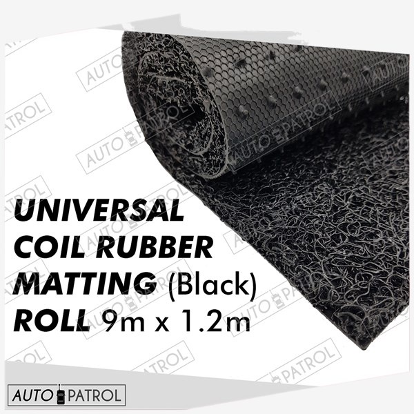 ๑Universal SPAGHETTI / COIL Rubber Matting 1 Roll 9meters x1.2meter