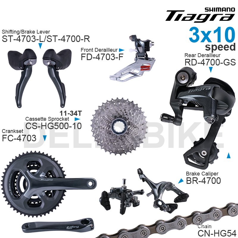 Harga groupset store tiagra 4700