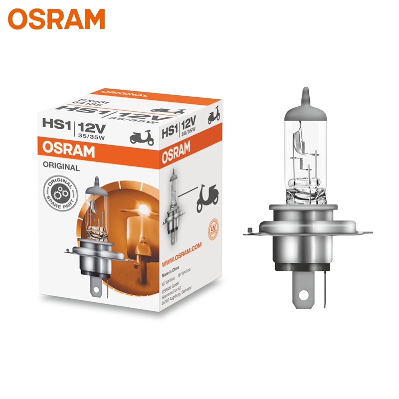 OSRAM Motorcycle Lamp HS1 12V 35/35W PX43t CLASSIC Motor Halogen ...