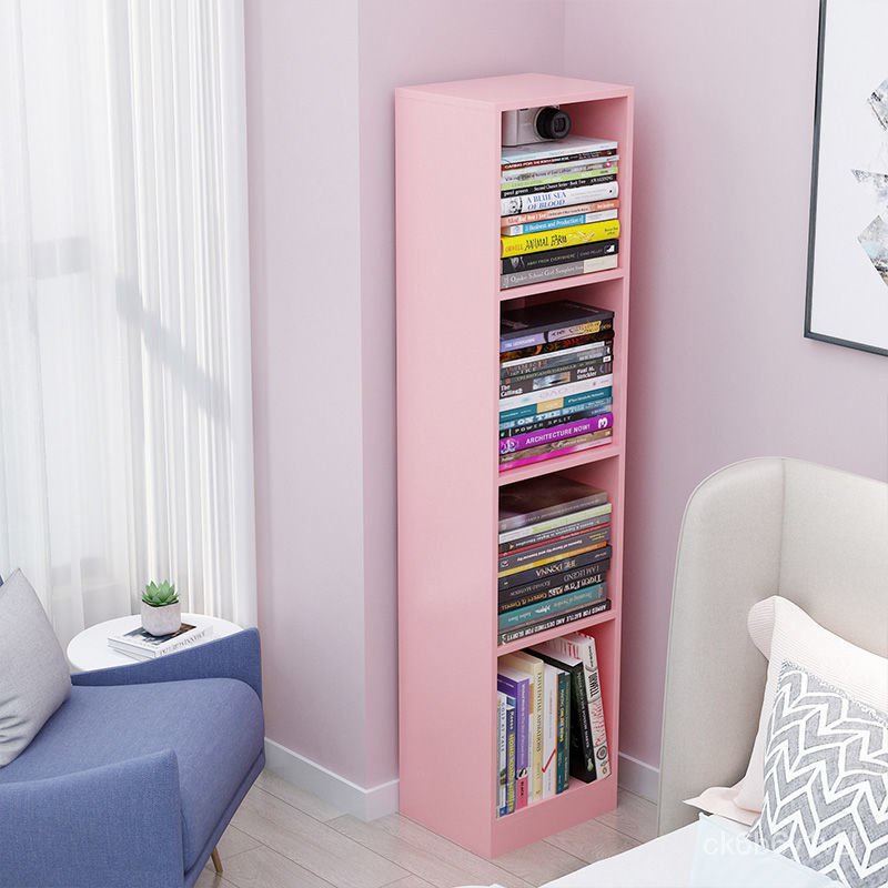 SVKH Home Bookshelf Living Room Storage Narrow Seam Simple Student