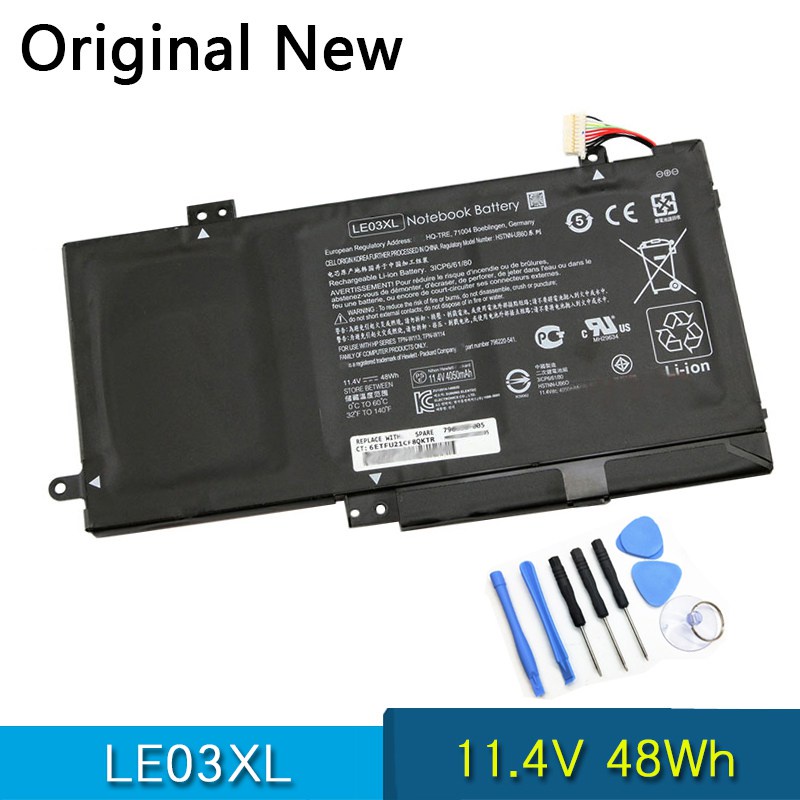 NEW Original Battery LE03 LE03XL HSTNN-PB6M/UB60/YB5Q For HP Envy X360 ...