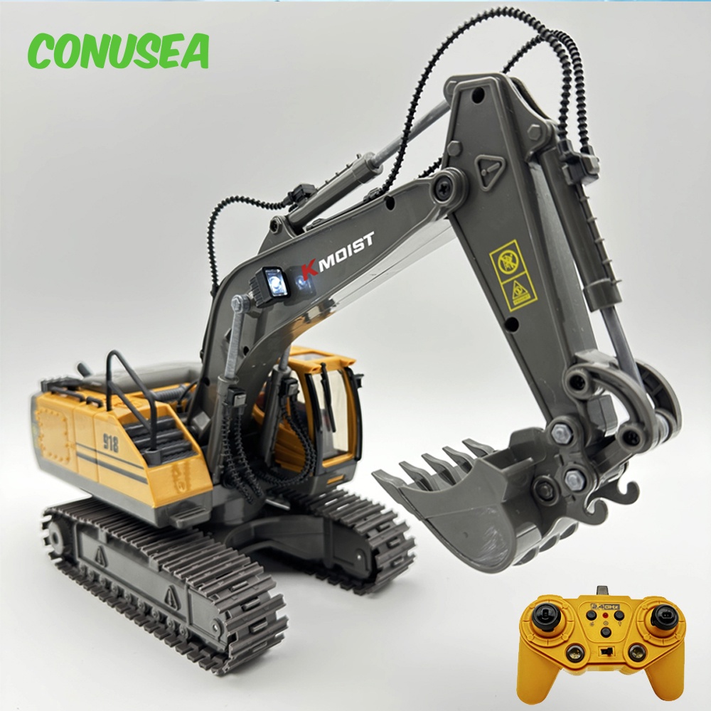 ஐKmoist Rc Excavator Car Crawler Tractor Dumper Remote Control