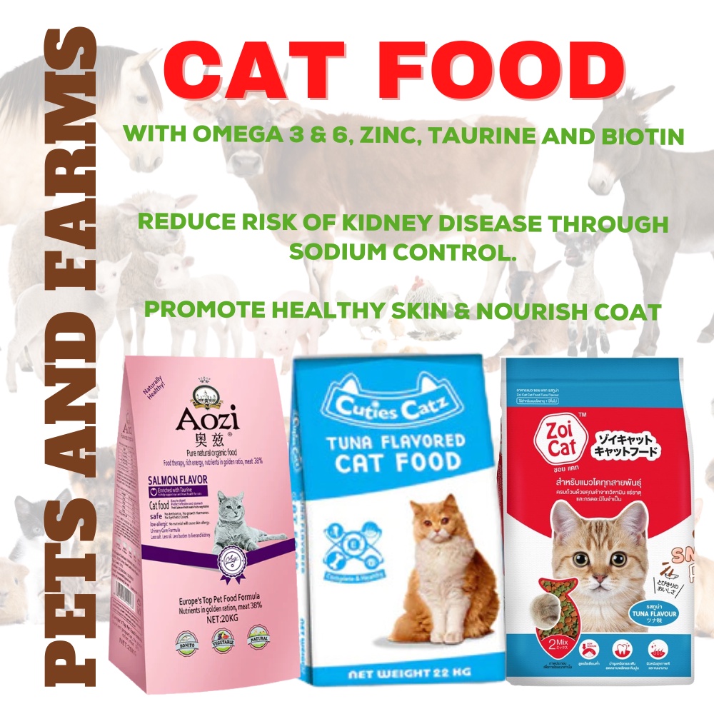 CAT FOOD TUNA FLAVOR AOZI CUTIES CATZ ZOI CAT | Shopee Philippines