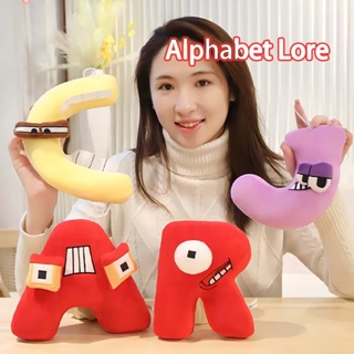 Alphabet Lore Plush Toy Stuffed Animal Dolls for Kid's education