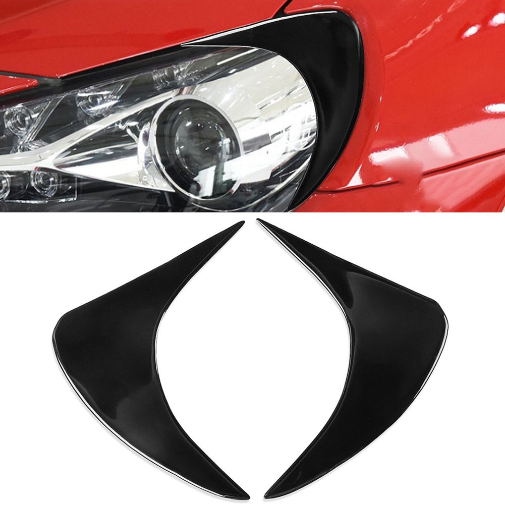 Car Front Headlamp Eyebrow Eyelid Cover Stickers Trim For Toyota GT86 ...