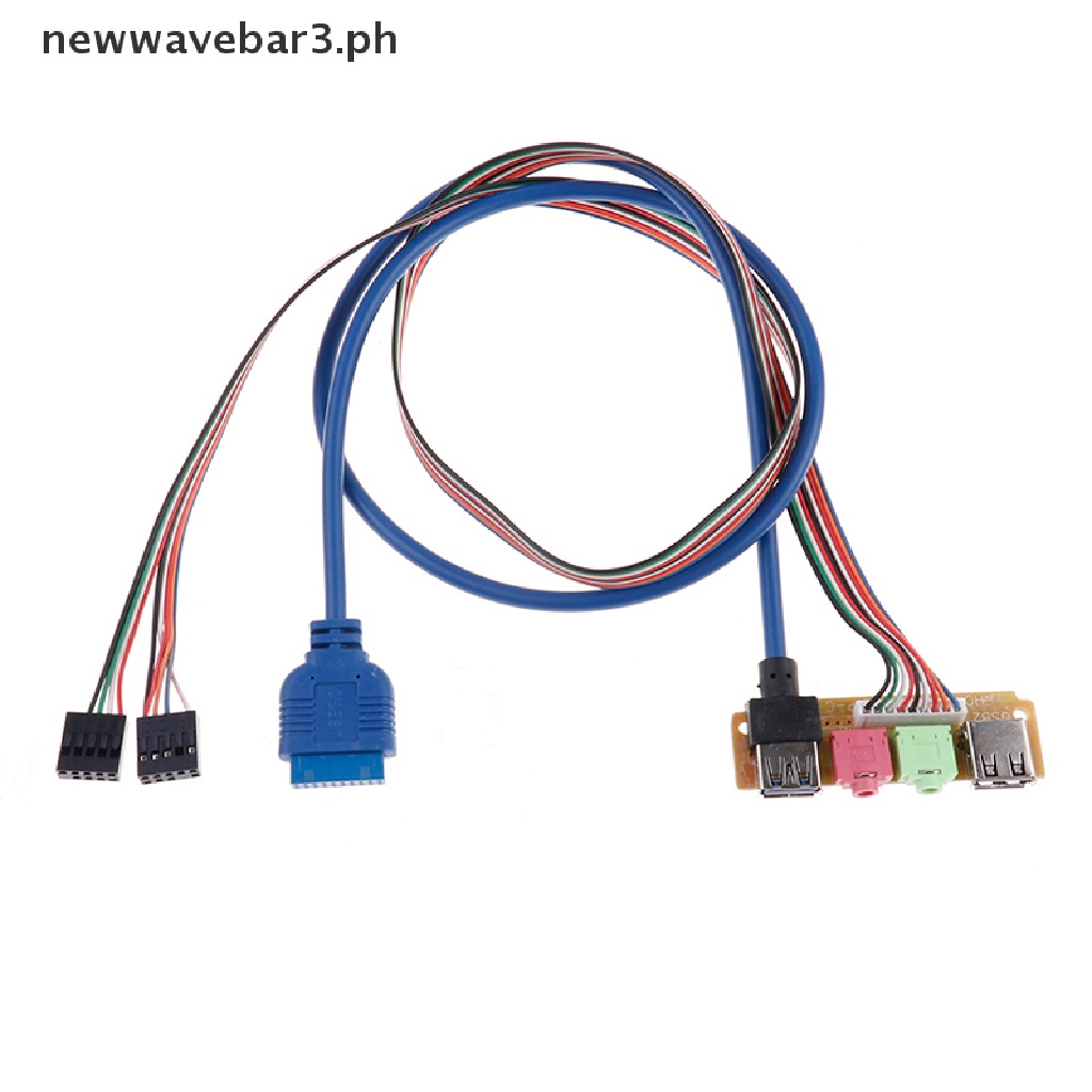 {NEW3} USB 2.0+ 3.0 port chassis PC computer case audio front panel