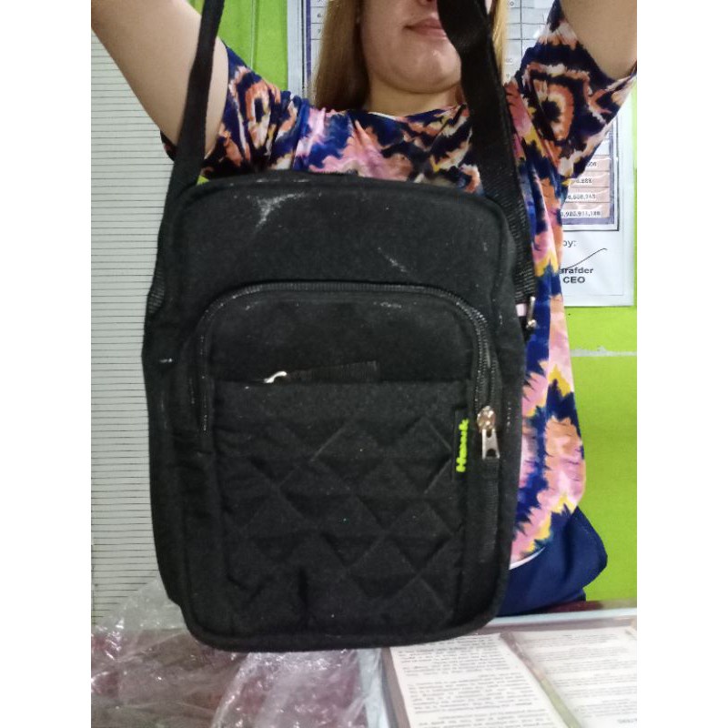 ♟ ♛SLING BAG HAWK COLOR BLACK Shopee Philippines