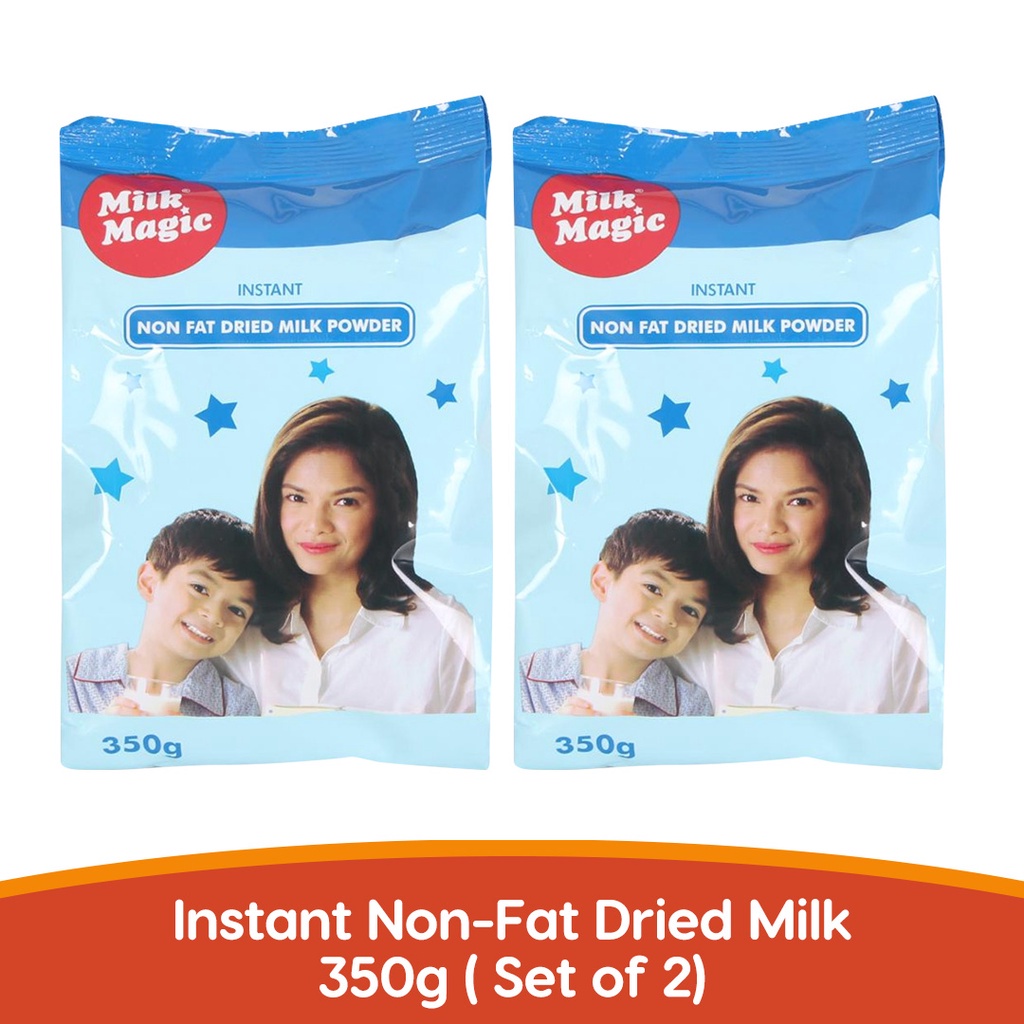 Belowsrp Grocery Milk Magic Instant Non Fat Dried Milk Powder 350g Set Of 2 Shopee Philippines