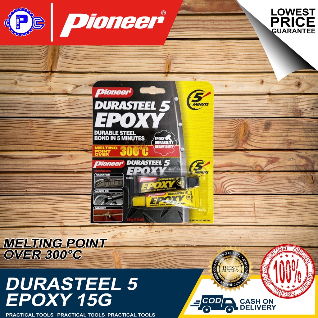 Pioneer Durasteel Epoxy Set 15g & 35g Shopee Philippines