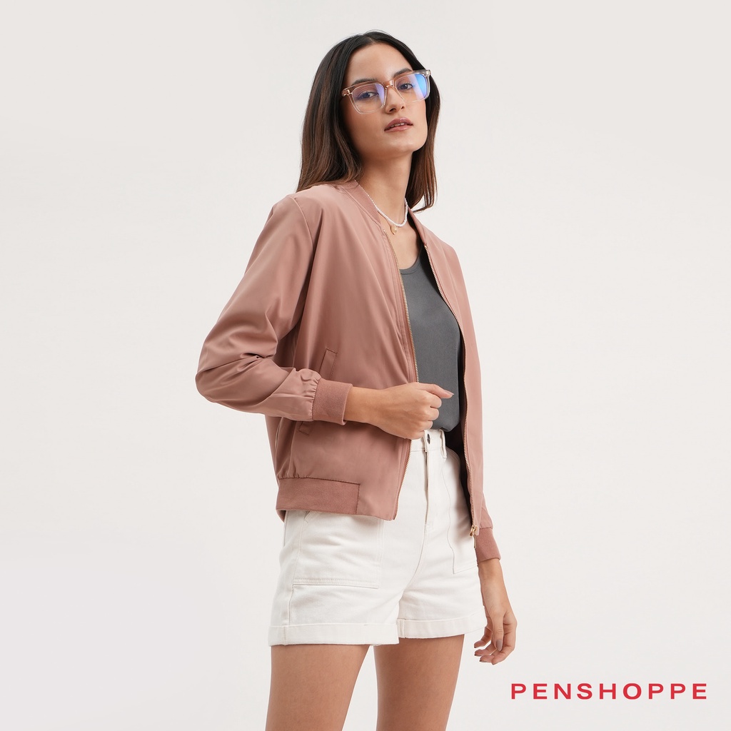 Penshoppe bomber jacket womens store