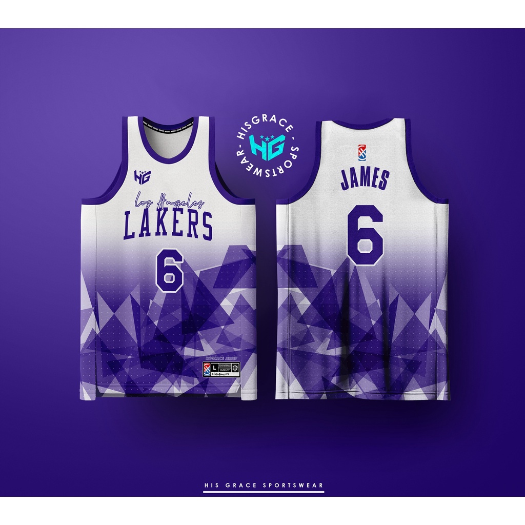 87 HG L A K E R S CONCEPT JERSEY FULL SUBLIMATION JERSEY FREE CUSTOMIZE OF NAME NUMBER