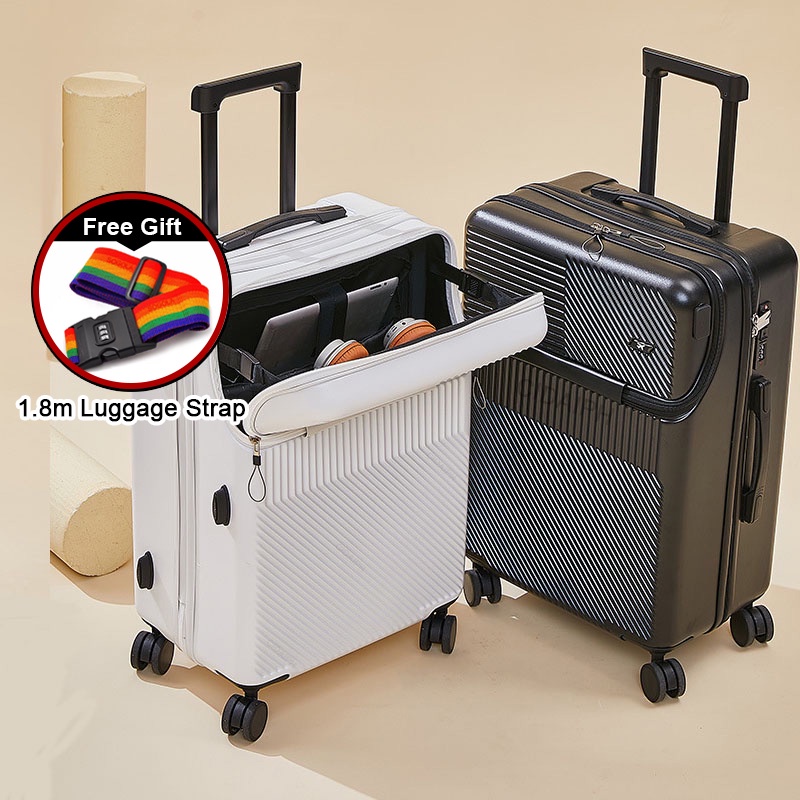 20/26inch Japanese Style Luggage USB Charging Suitcase Travel Luggage