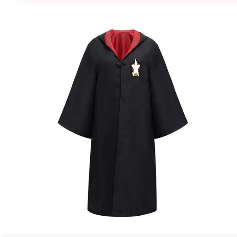 HP Robe Sly therin Raven claw Halloween Costume Dress Cloak Cosplay ...