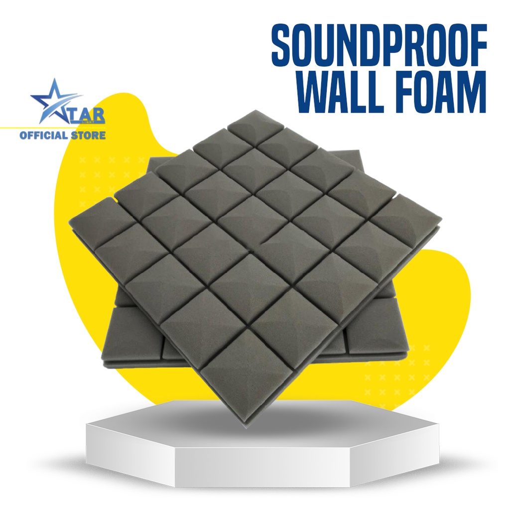 Acoustic Foam Soundproof Wall Panels Sound Absorption Treatment Protective soundproofing Sponge