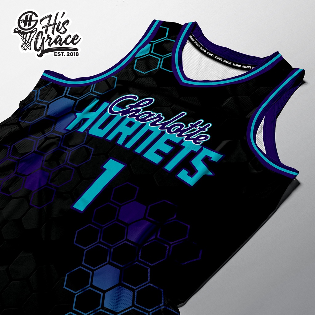 Hornets cheap black jersey