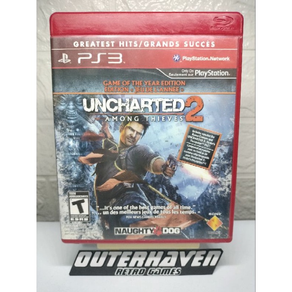 PS3 Uncharted 2 Among Thieves R1 (GoTY/Greatest Hits) | Shopee Philippines