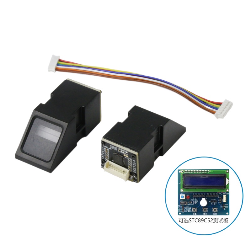 AS608 Optical Fingerprint Acquisition Sensor Identification Module ...