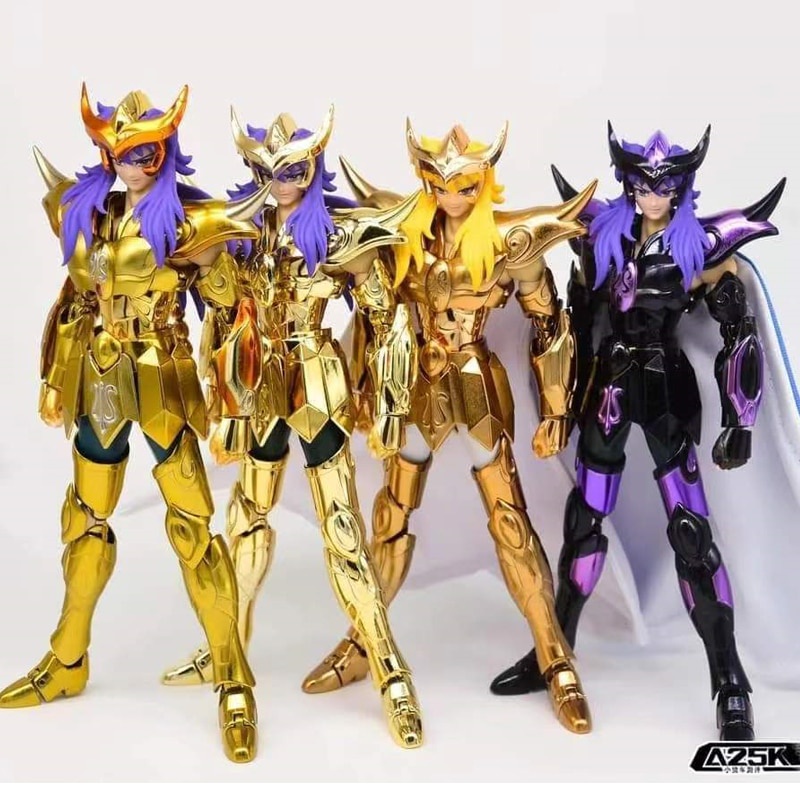 kqGC JM.MST Saint Seiya Myth Cloth EXM/EX Metal Body Scorpio Milo 24K ...