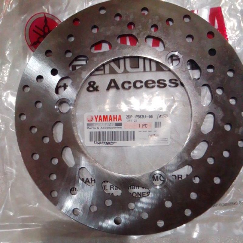 ROTOR DISC BRAKE REAR NMAX/AEROX V1/V2 YAMAHA ORIGINAL 2DP-F582U-00 ...