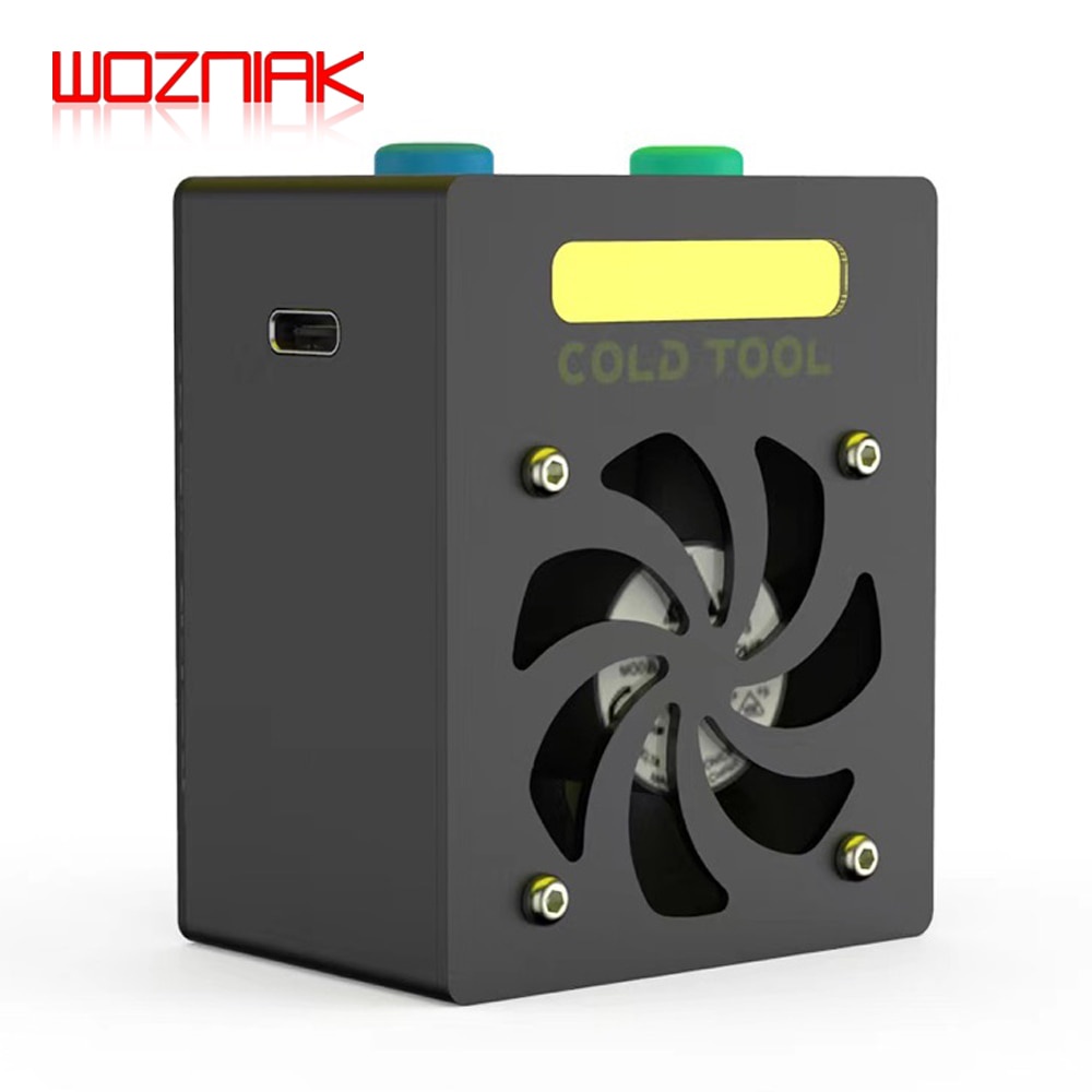 amPX Mini Smoker Fan with LED Lighting Rosin Soldering Iron Welding