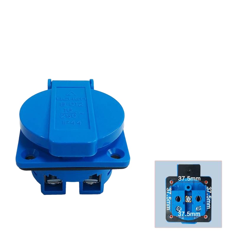Original gasoline generator two-hole plug full copper socket 2KW3KW5KW ...