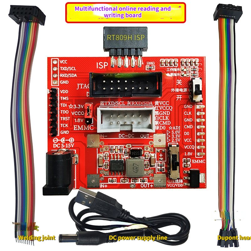_xhe IDC10 Female Seat EMMC Online Reading and Writing ISP Welding ...