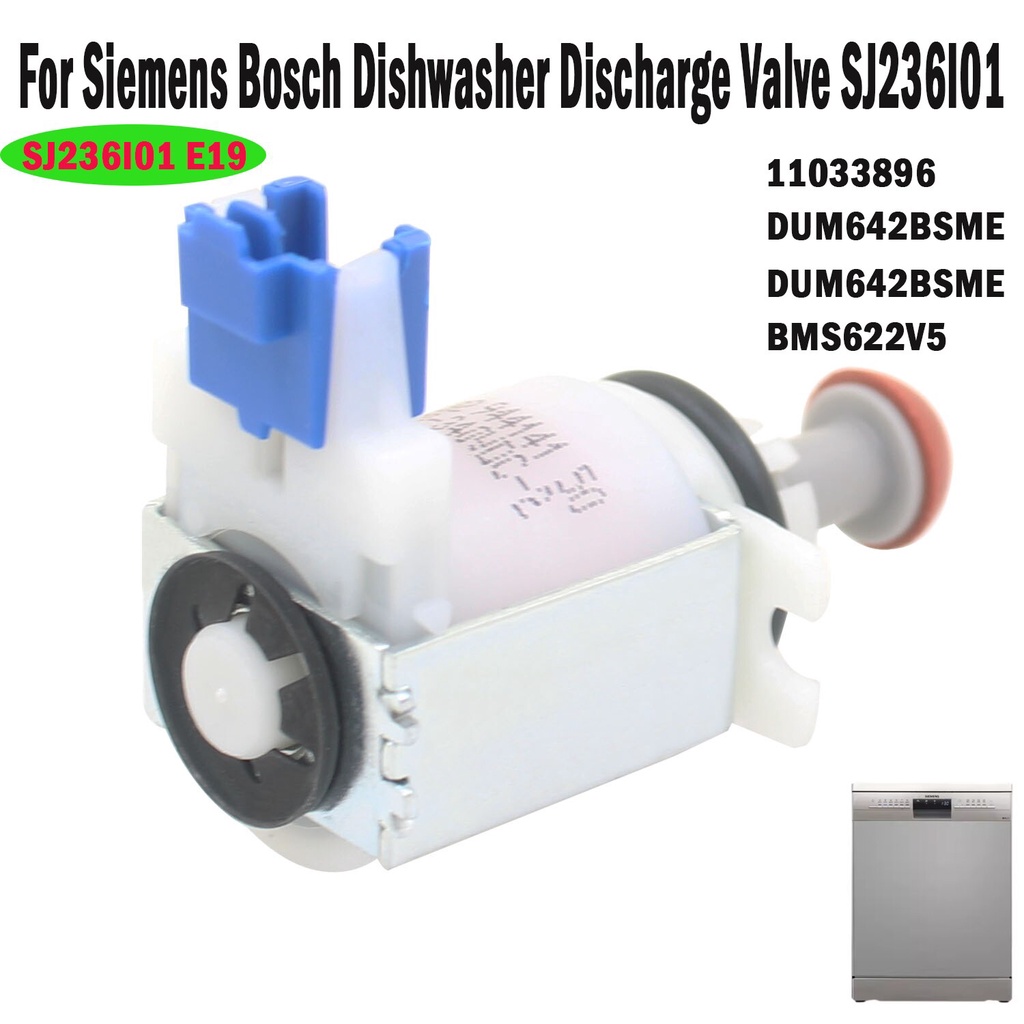 ep7b For Siemens/Bosch dishwasher drain valve discharge valve SJ236I01