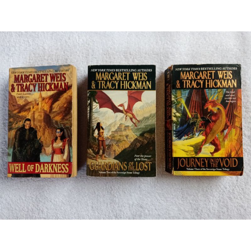 (RARE) MARGARET WEIS & TRACY HICKMAN - SOVEREIGN STONE TRILOGY (RARE ...