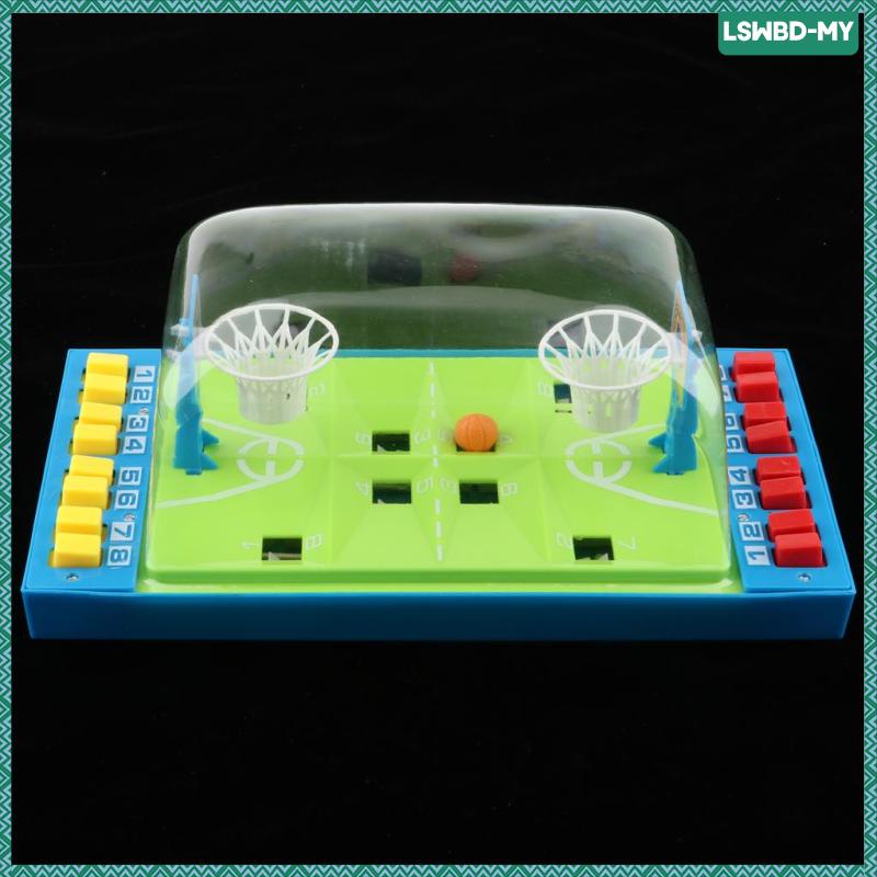 Basketball Board Game Desktop Arcade Hoops Slap Shot Miniature Game