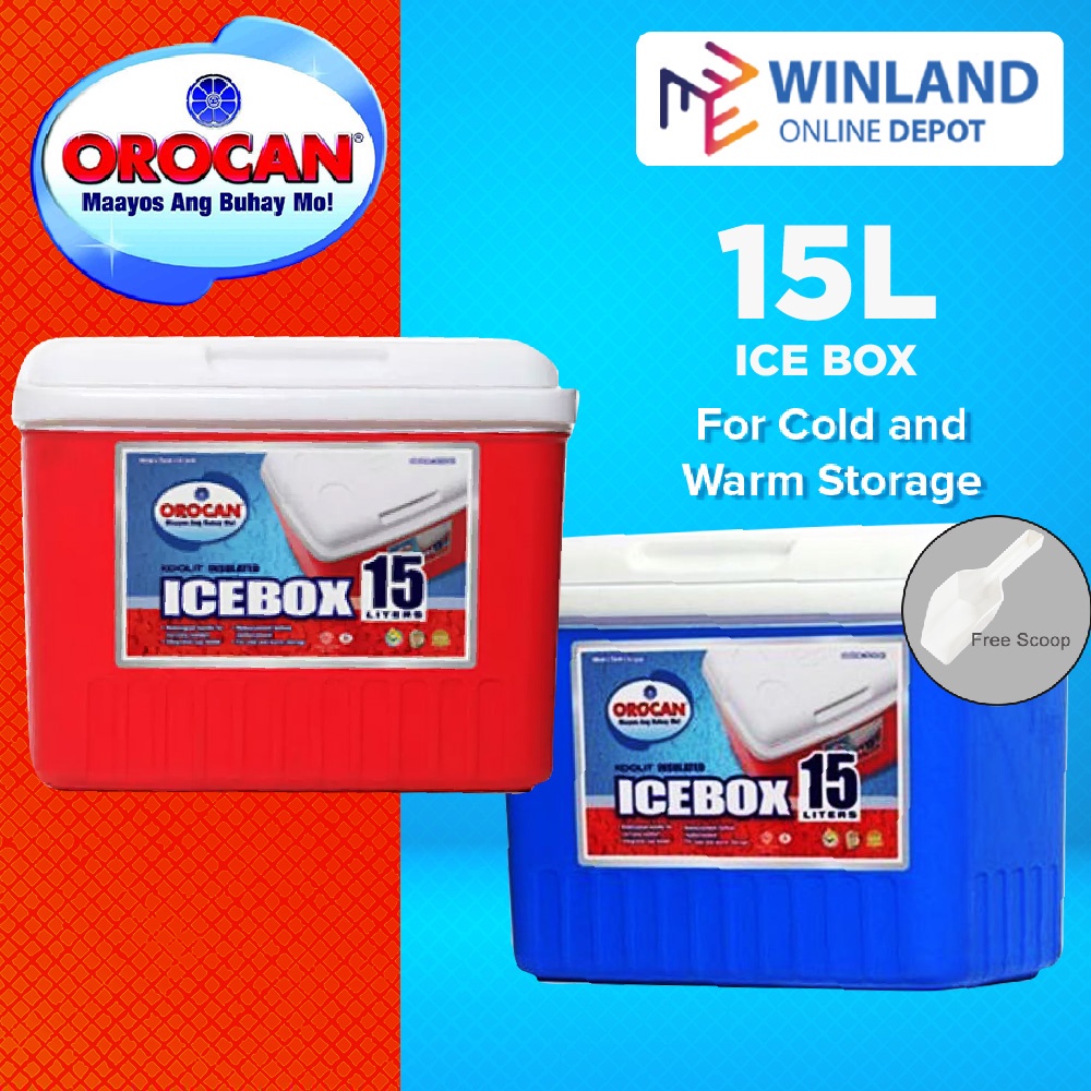 Orocan by Winland Koolit Insulated Ice Box 15Liters with Free Ice Scoop ...