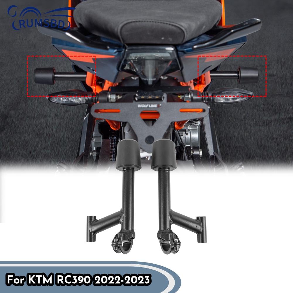 RC390 Motorcycle Frame Sliders Crash Pad Engine Guard Falling Protector ...