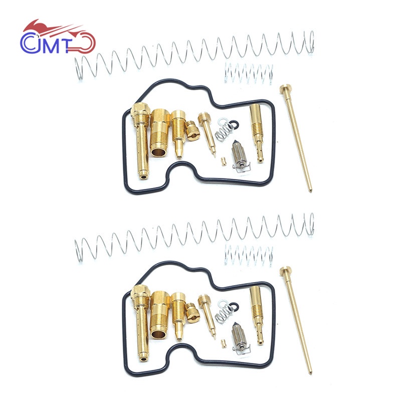 2 Carburetor Repair Kits for Kawasaki Prairie 650 700 Brute Force 650