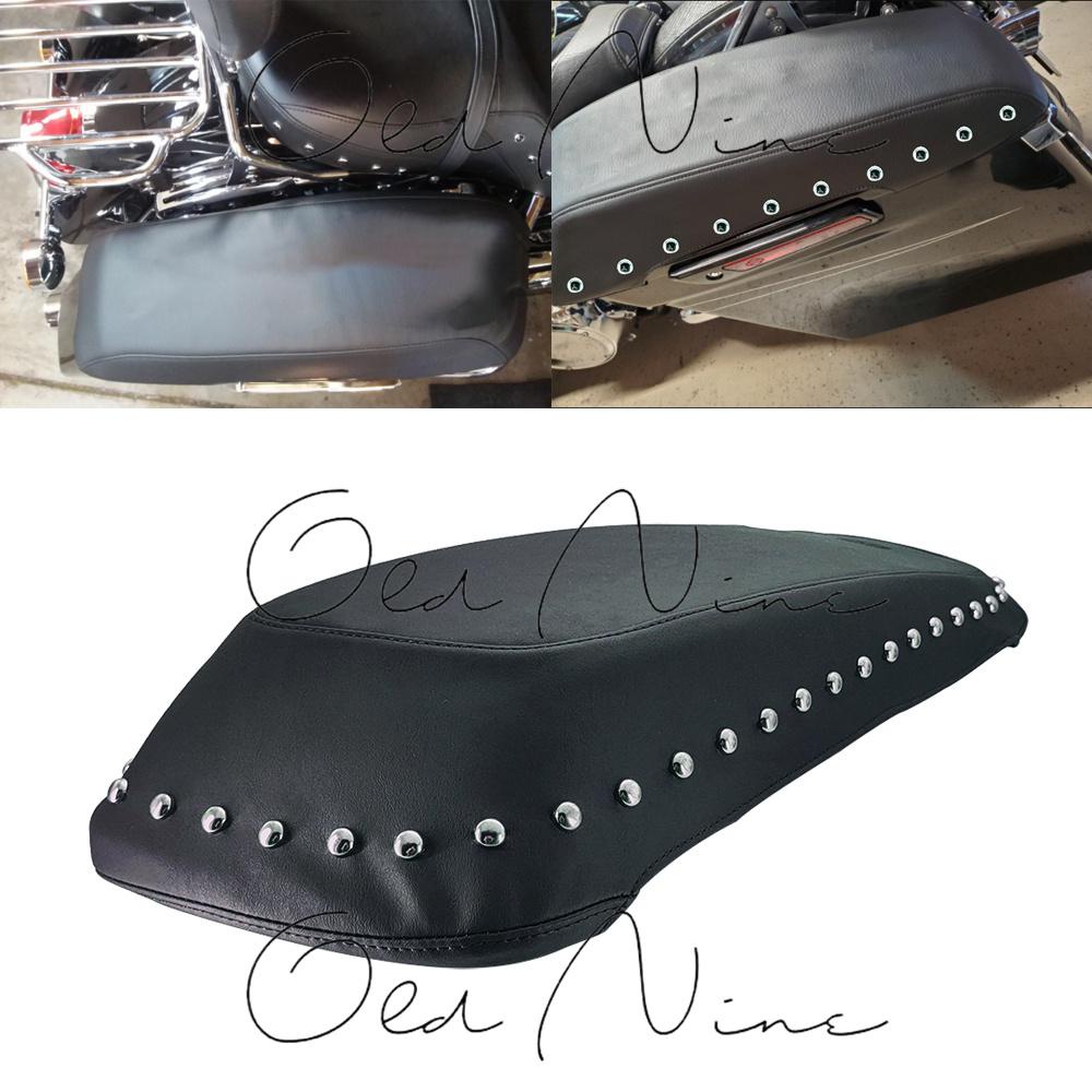 Rivet Premium Saddle Bag Lid Covers For Harley Davidson Saddlebag