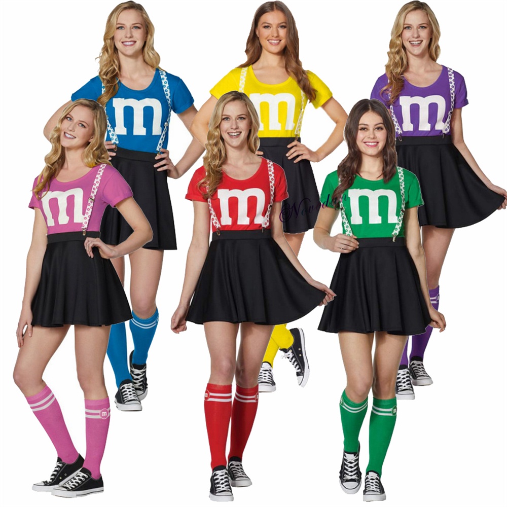 Japanese High School Girl Sexy Glee Cheerleader Uniform Cheerleading Fancy Dress Women Halloween 