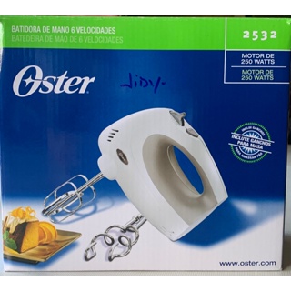 Oster 2532 6-Speed Hand Mixer with Dough Hooks