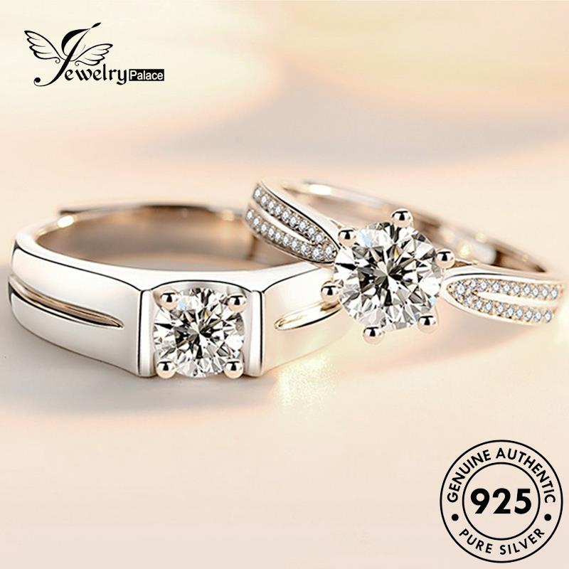 JEWELRYPALACE Claws Original Six Diamond 925 Moissanite Silver Rings ...