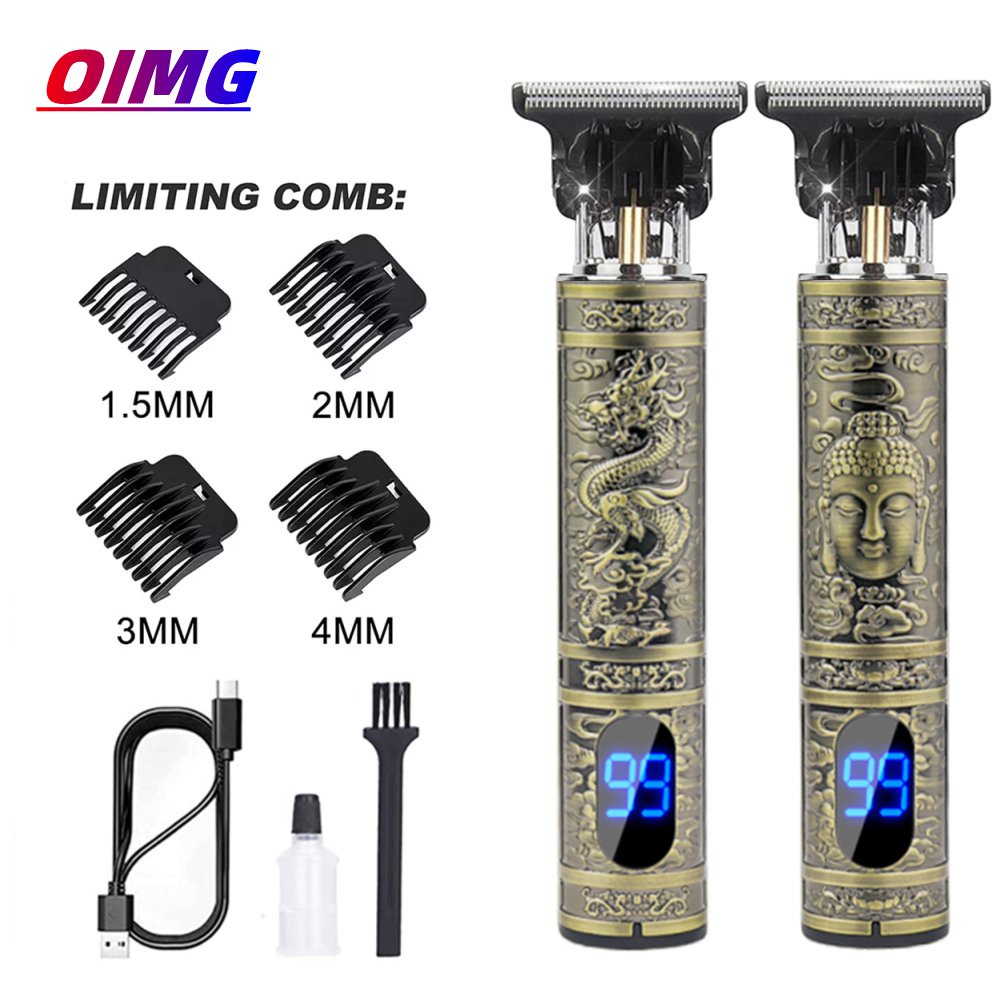 Hair Clipper Electric Clippers New Electric Men's Retro T9 Style Buddha ...