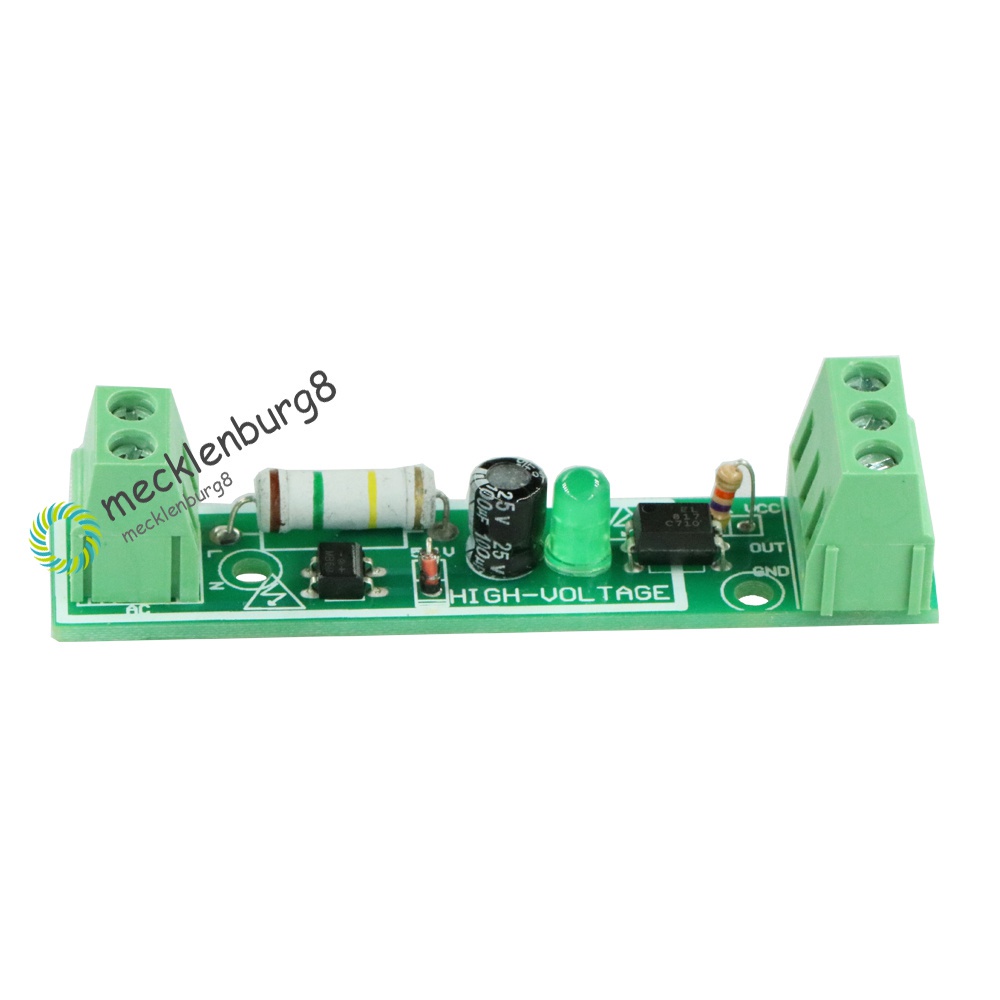 1bit AC 220V optocoupler module Voltage detect board adaptive for PLC