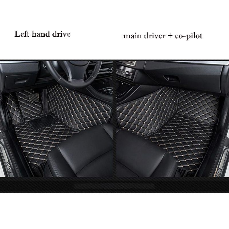 Custom front row 2 seats car floor mats for MINI Cooper R50 R52 R53 R56