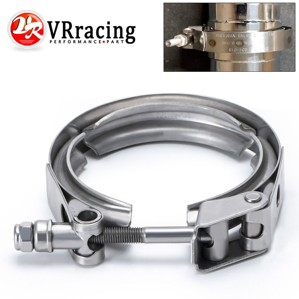 3"; Stainless Steel 304 Normal V Band Clamp Turbo Exhaust Clamp